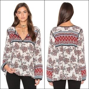 Sanctuary belle blouse in provence size medium